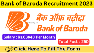 Bank of Baroda Recruitment 2023 Senior Manager Online Apply
