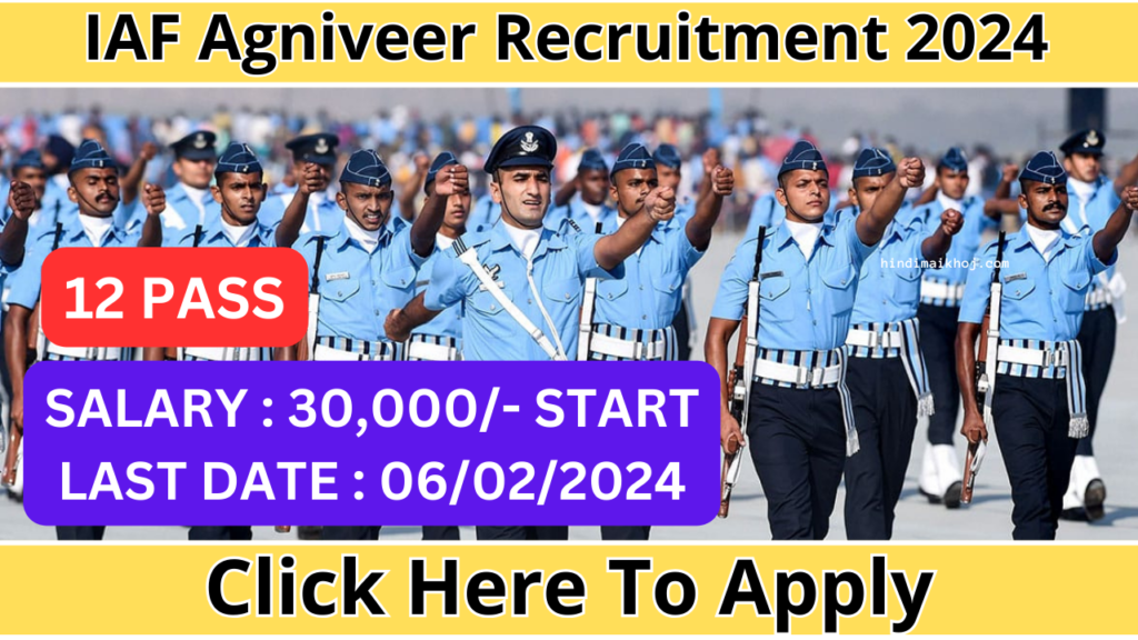 IAF Agniveer Recruitment 2024