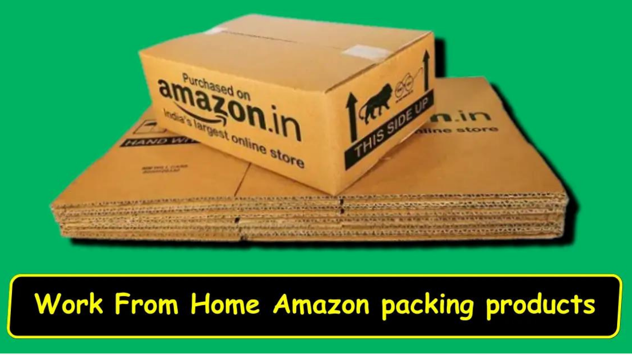Work From Home: Packing Products for Amazon
