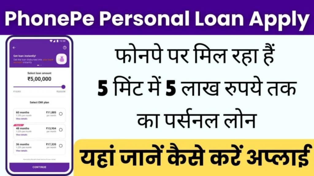 PhonePe Personal Loan Apply 2024