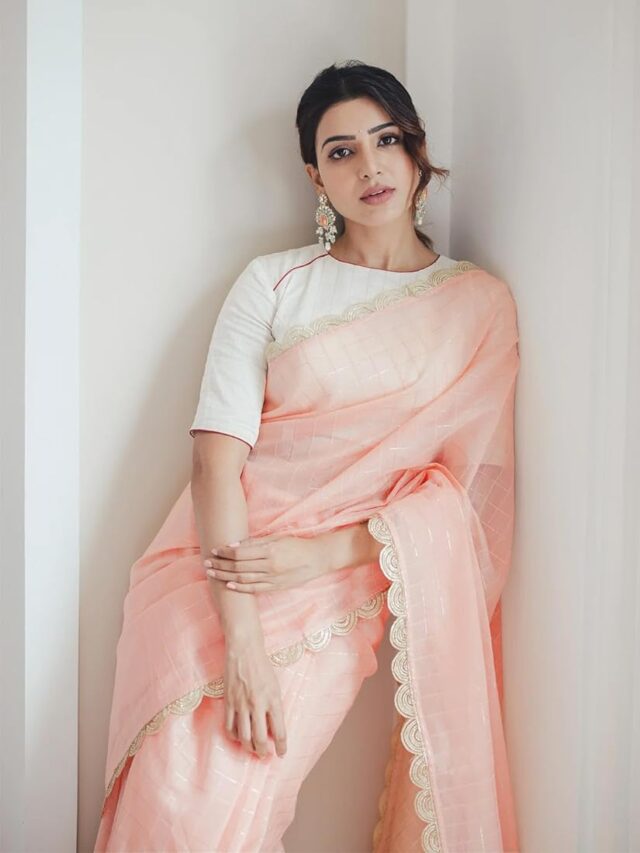 Samantha Ruth Prabhu's 6 Lightweight Sarees Perfect for Office Wear