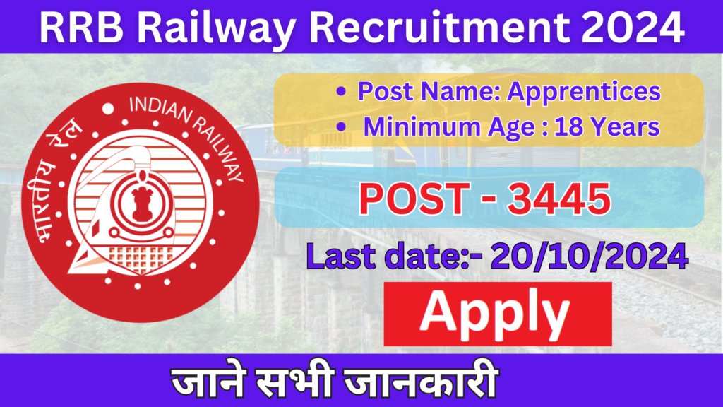 RRB Railway Recruitment 2024