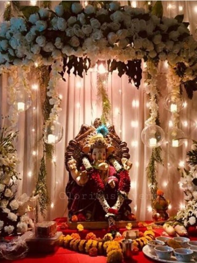 Top 10 Ganpati Decoration Ideas