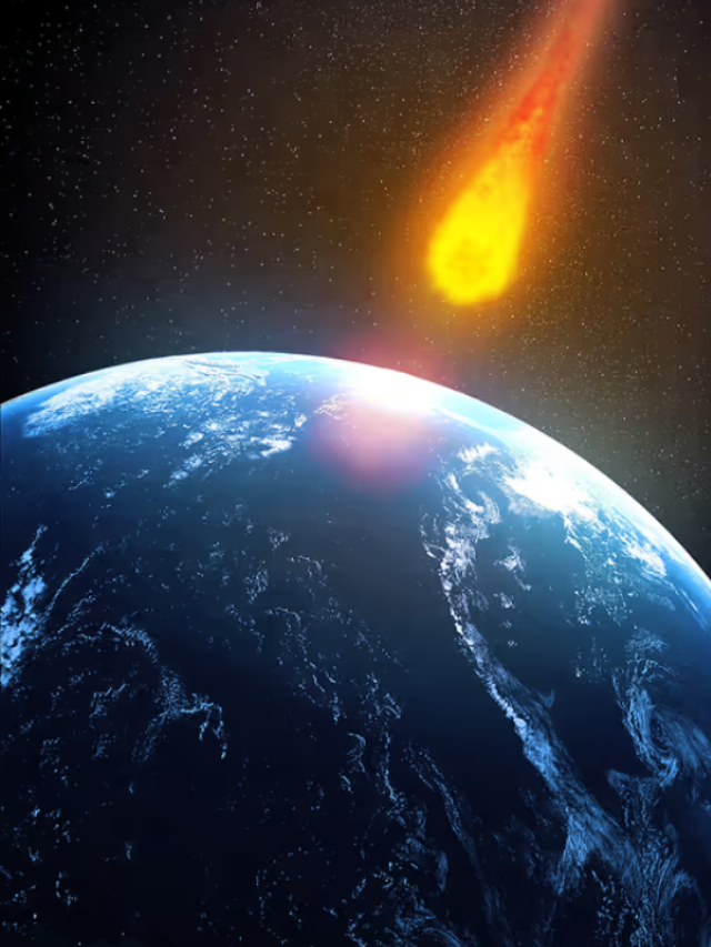 asteroid hitting earth